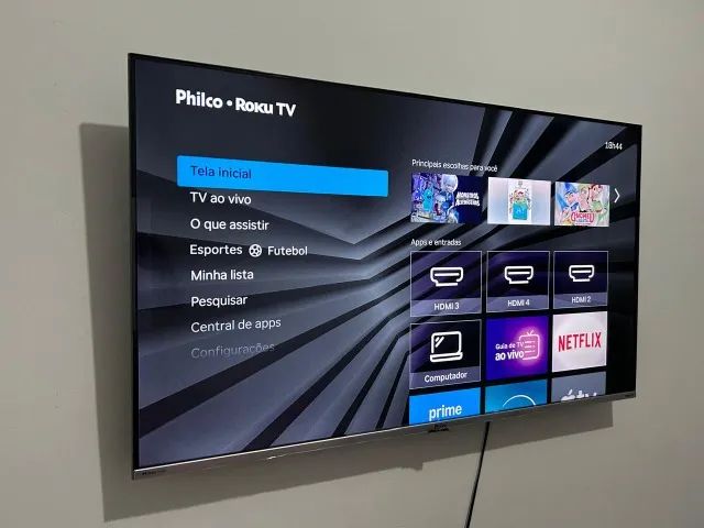 Smart TV Philco Roku 50 polegadas - NOVA