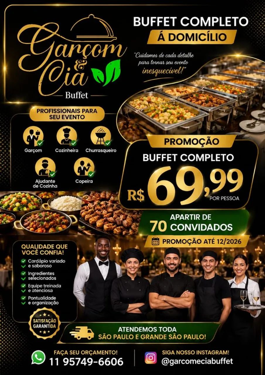 BUFFET Á DOMICÍLIO  