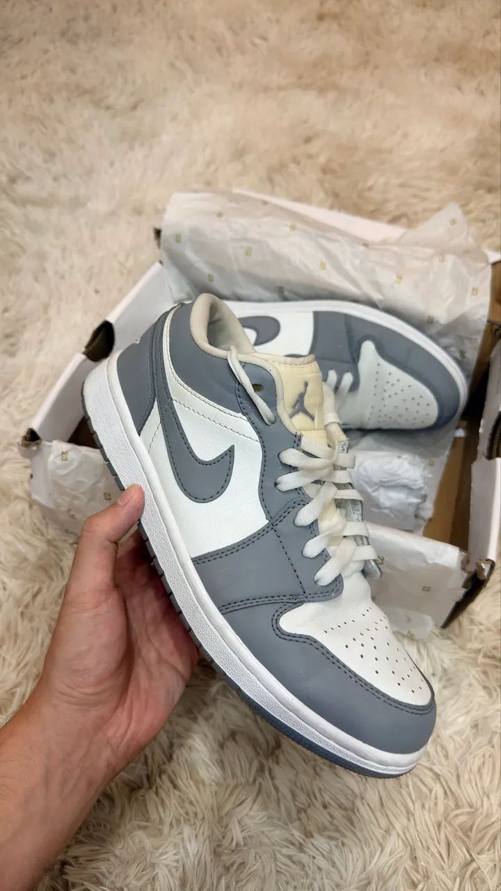 Tênis Jordan Cinza 41/42 Impecável 