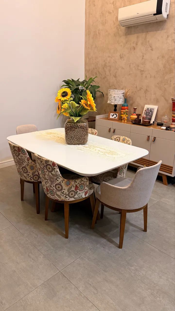 Mesa com 6 cadeiras - Foto 5