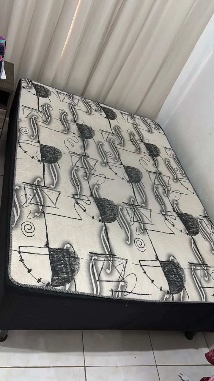 Cama box casal