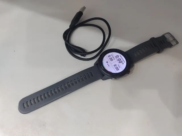 Relogio com GPS e frequencimetro Garmin Forerunner 255 - Foto 4