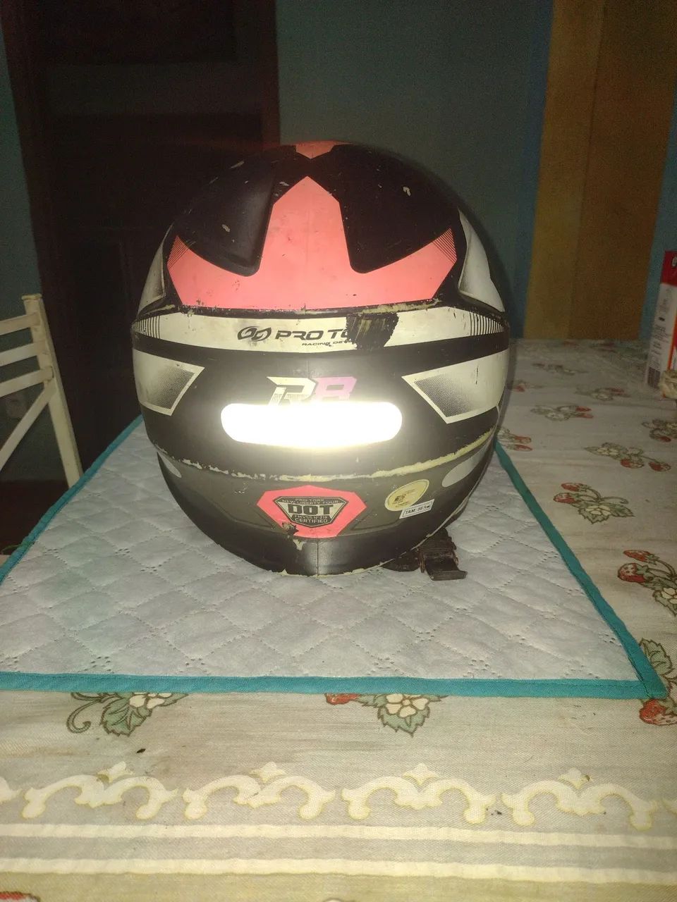 Capacete de moto R8 pro tork  - Foto 5
