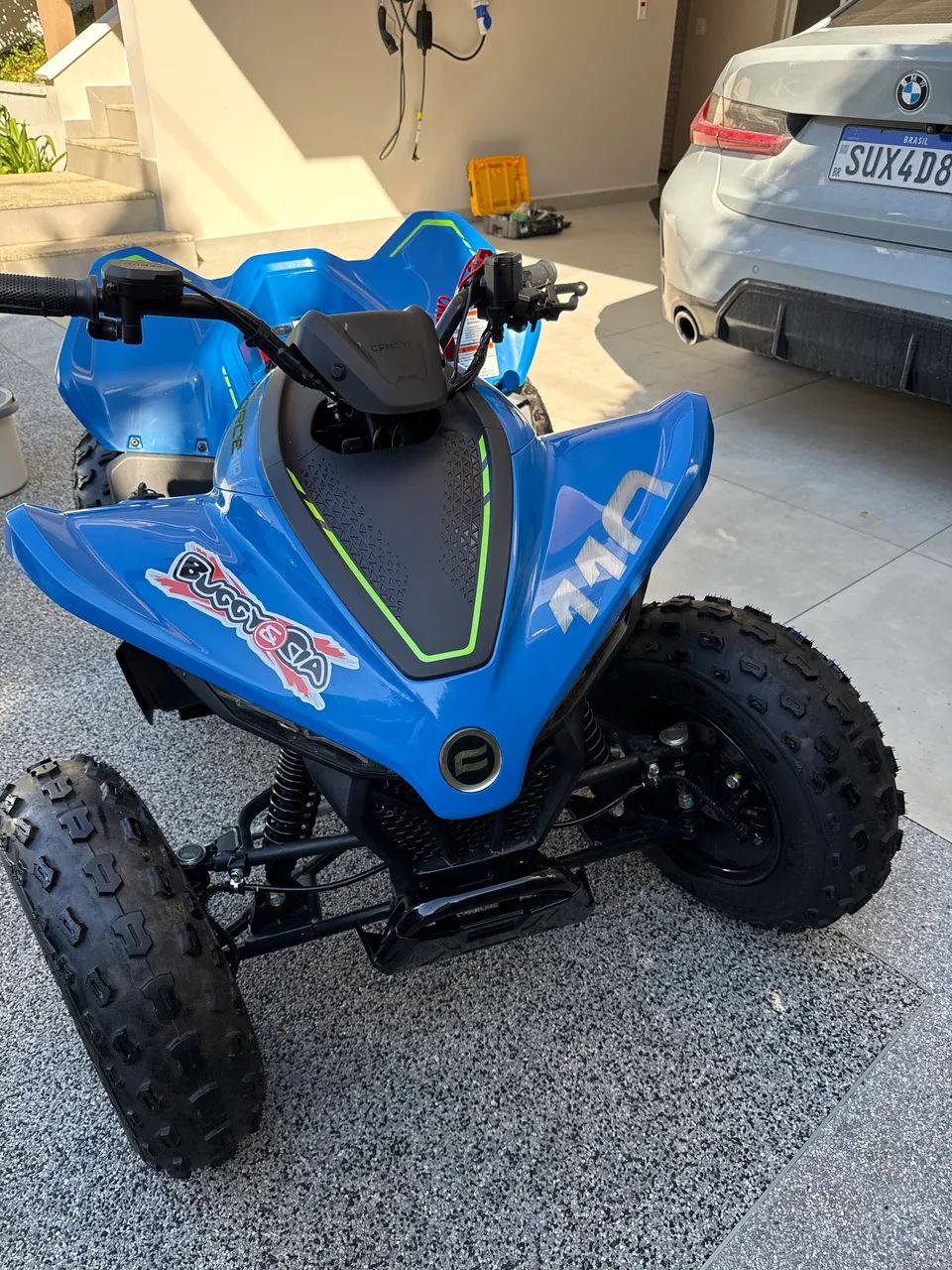 QUADRICICLO CFORCE 110cc injeção eletrônica, freios a disco  - Foto 4
