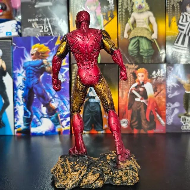 Action Figure Iron Man (Marvel)® 22 cm | Estatueta Colecionável - Foto 3