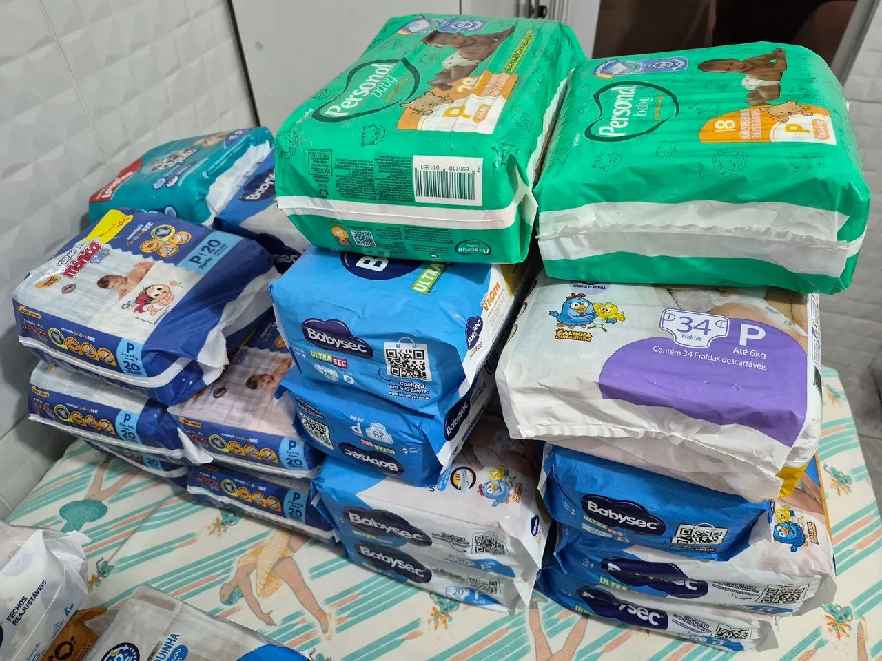 Fraldas novas lacradas  - Foto 2