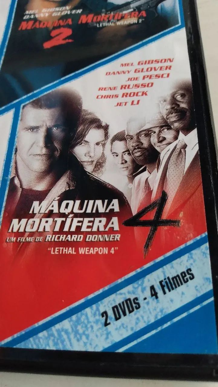 Box DVD original máquina mortífera 1/2/3/4. - Foto 4