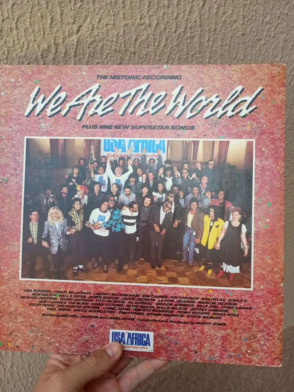 Disco vinil We are the world ótima condição 