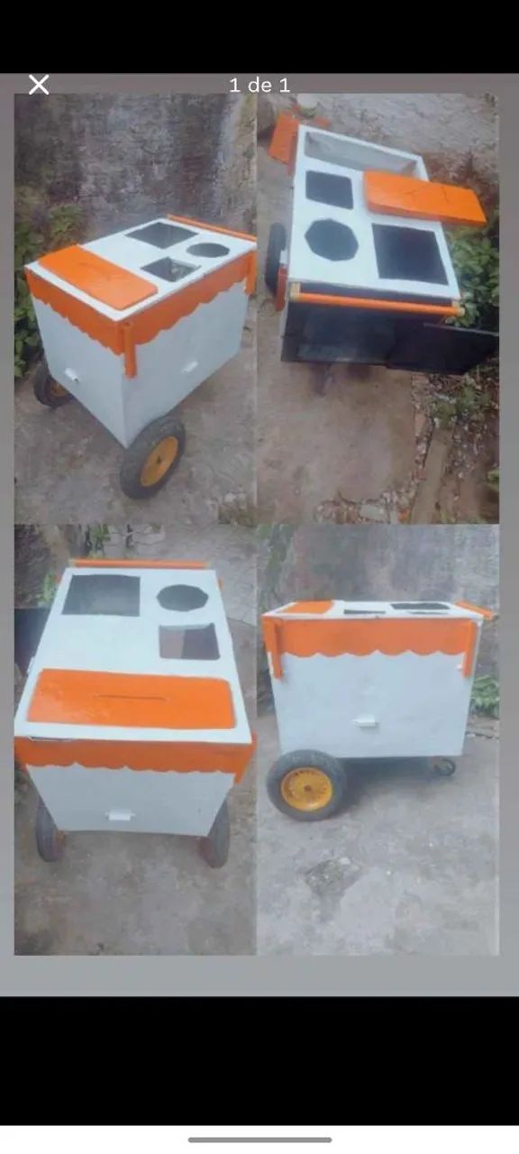 Carrinho de cachorro quente 