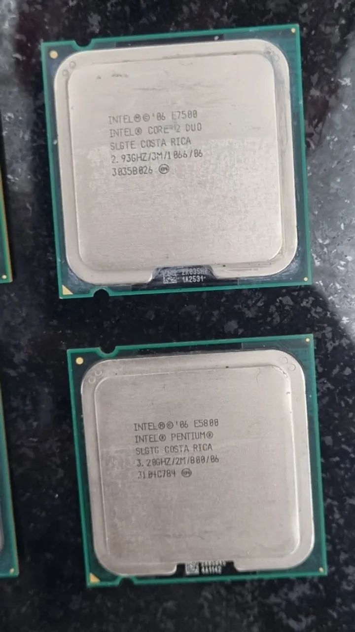 Processadores Intel LGA 775 (Core 2 Duo, Dual Core) e 1156 (i3-540, 1ª geração) - Foto 4