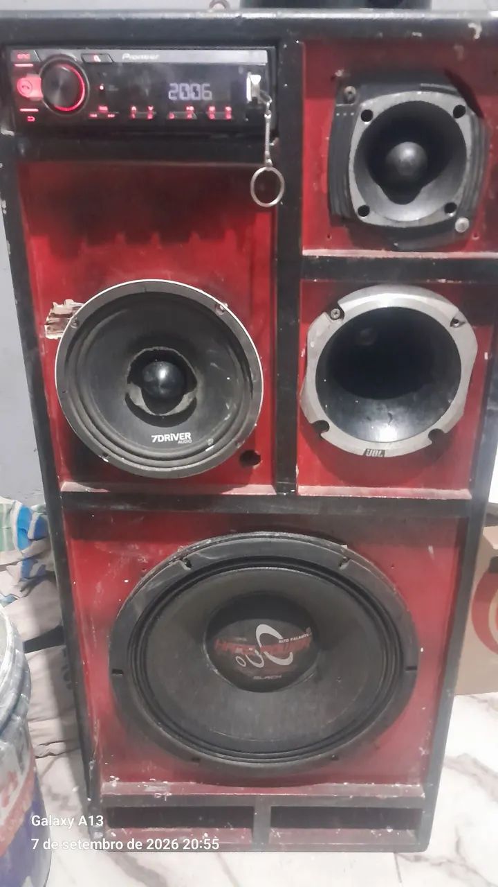 Vendo som automotivo, caixa trio  - Foto 2