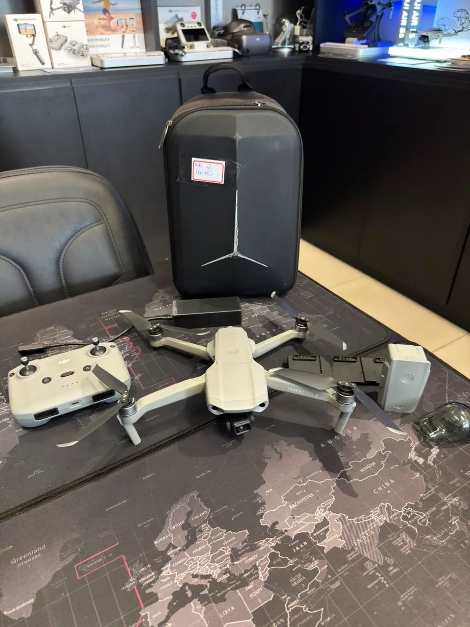 Drone dji air 2 combo fly more com 2 baterias - Foto 2
