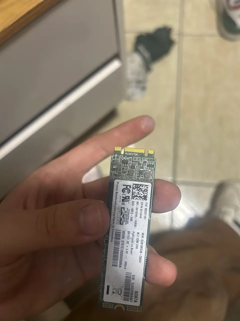 Ssd Nvme m.2 256gb - Foto 2