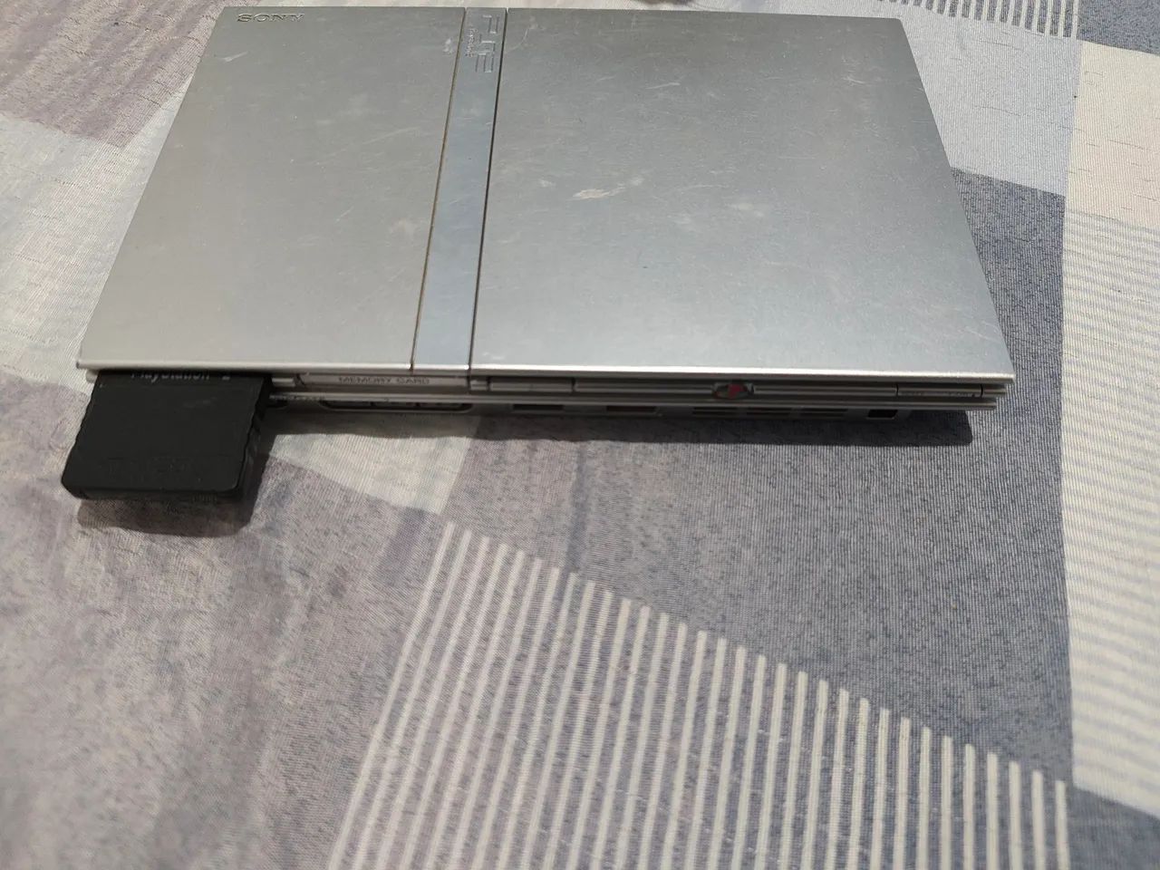 PS2 slim silver 