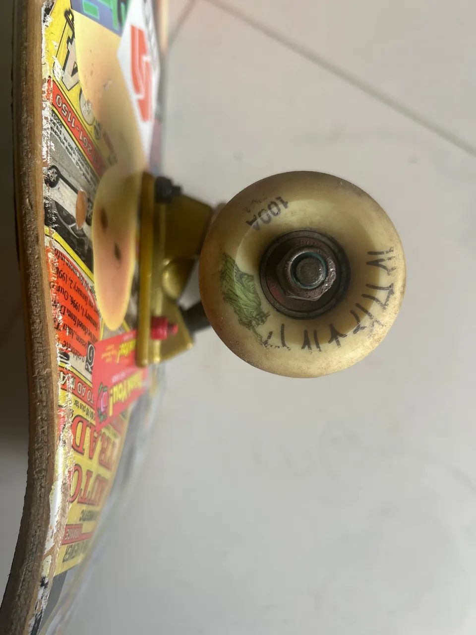 Skate 8.0 completo ? Truck Stronger + Rolamento Bones - Foto 2