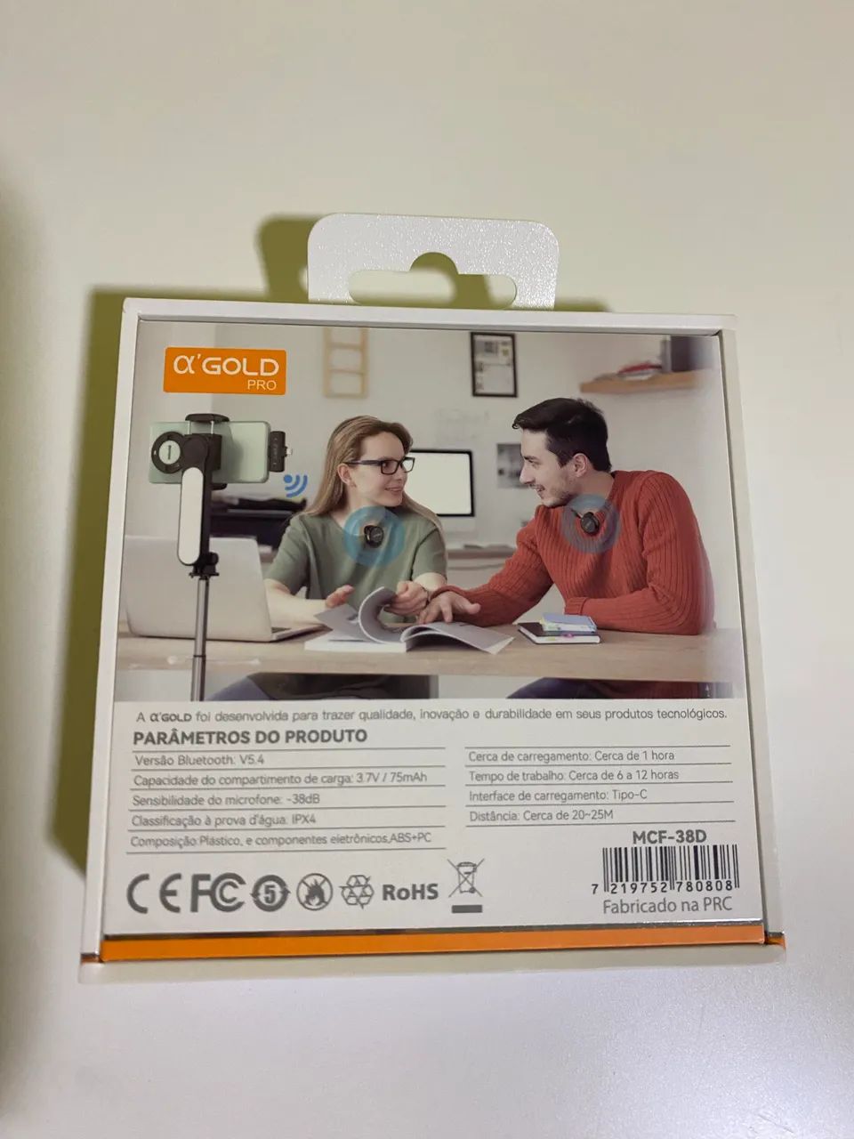Microfone de lapela 440254776068034562