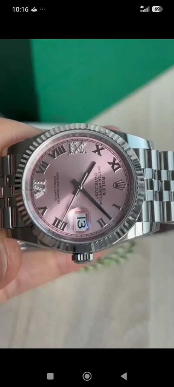 DATE JUST 36 MM/ F.CLEAN. - Foto 3