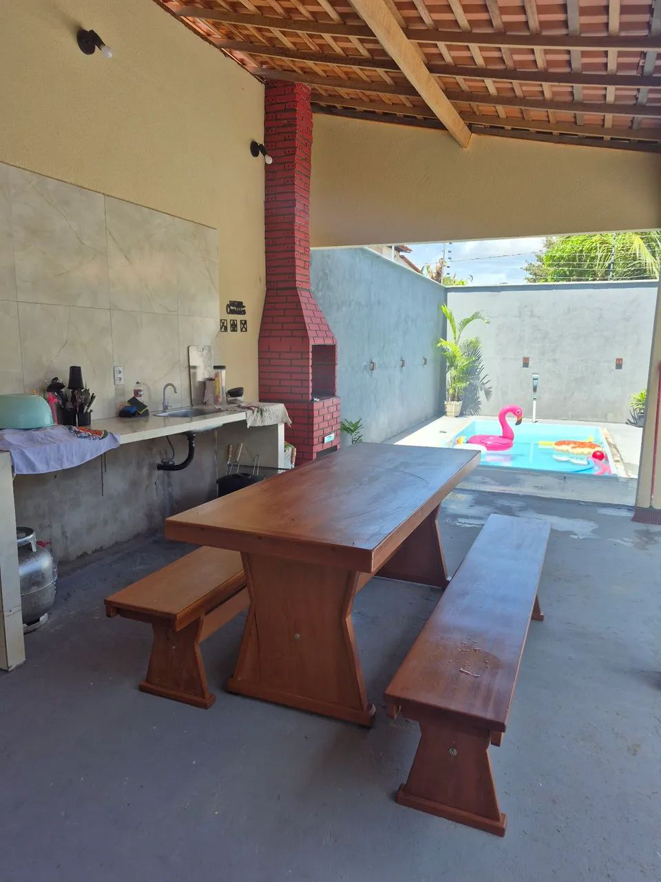Área de lazer com piscina  - Foto 5