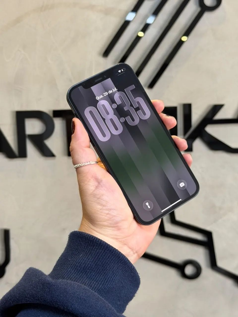 iPhone 12 Black 64GB (Nota e 3 meses de garantia) - Celulares e