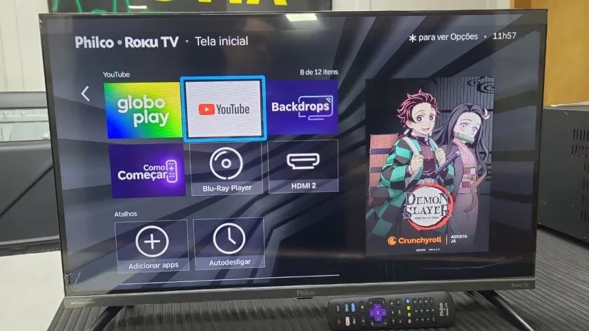 TV Smart philco 32 Roku Disponível - Foto 4