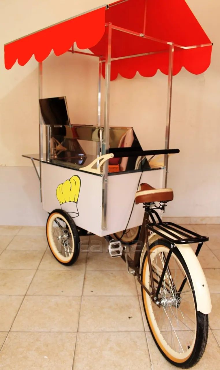 Carrinho de hot dog novo e salgados modelo idealmaq 6x - Foto 4