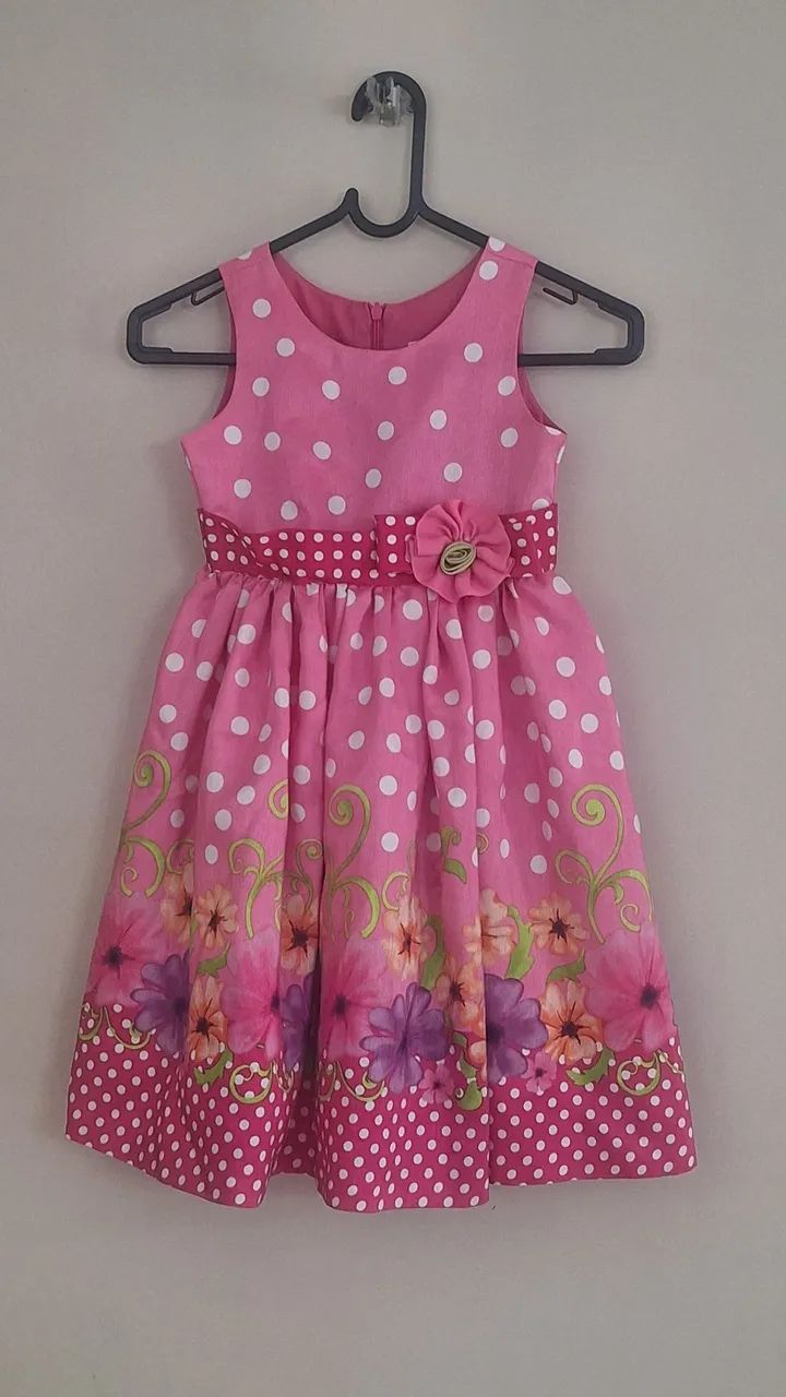 Vestido 5/6 anos 