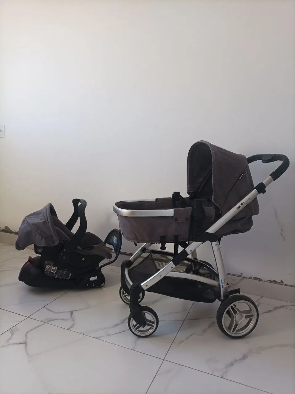 Kit carrinho de bebê 