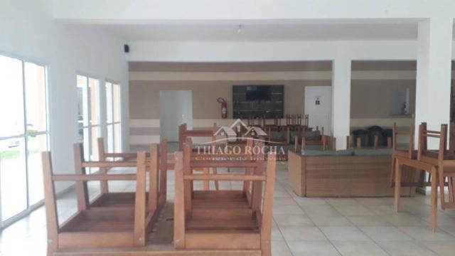 Apartamento 3 quartos, salão de festas com churrasqueira, quadra, bosque e sala de jogos- - Foto 15