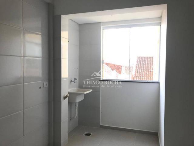 Amplo apartamento de 2 quartos, piso porcelanato e interfone- - Foto 7