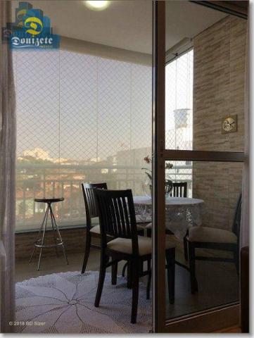 Apartamento com 3 dormitórios à venda, 89 m² por r$ 590.000,10 - cerâmica - são caetano do - Foto 6
