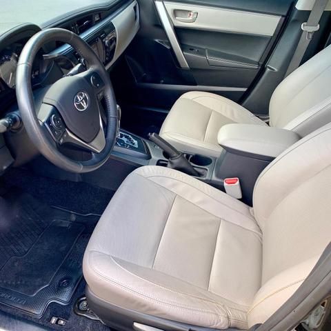 Corolla XEI 2.0 Flex ano 2016 com câmbio automático de bancos em couro,(único dono) - Foto 8