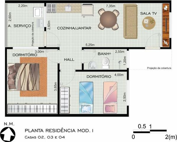 Oportunidade! Lindas casas individuais em Jarinu-SP /60m² por R$175.000 - Foto 6