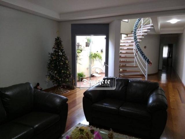 Sobrado com 4 dormitórios à venda, 427 m² por r$ 1.690.000,01 - campestre - santo andré/sp