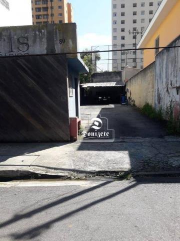 Terreno à venda, 250 m² por r$ 800.000,00 - jardim bela vista - santo andré/sp