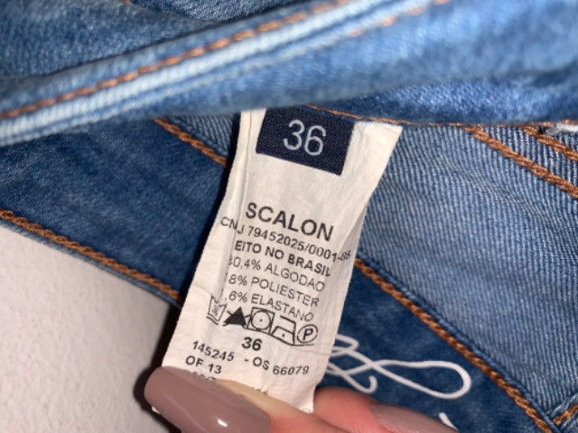 calça jeans scalon