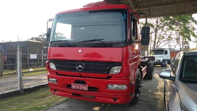 MERCEDES BENZ ATEGO 1725 6X2  NO CHASSI  CABINE BOLHA