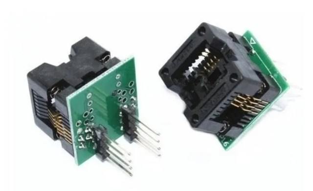 oic8 Sop8 Para Dip8 Eprom 150mil Adaptador Smd S Programador COD-AM381 