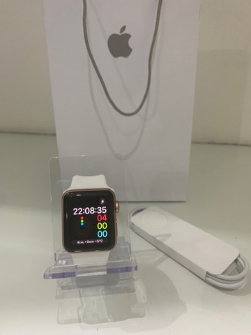apple watch serie 3 dourado