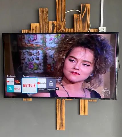 Smart tv 50 samsung entrego controle - Foto 3