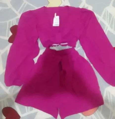 Conjunto novo na etiqueta