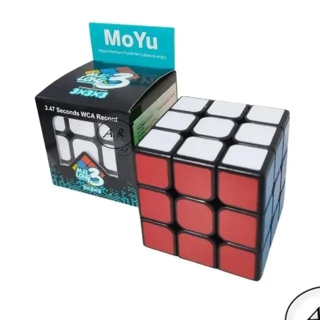 Cubo Mágico 3x3x3 Profissional Olimpíadas Personalizado Original  Lubrificado - Escorrega o Preço