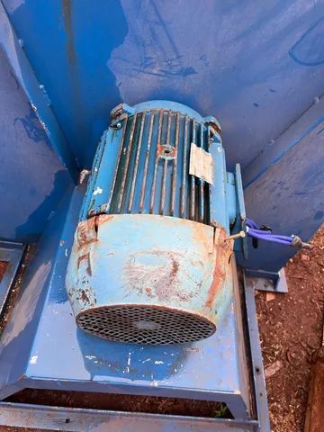 Exaustor usado com motor de 15cv - Foto 2