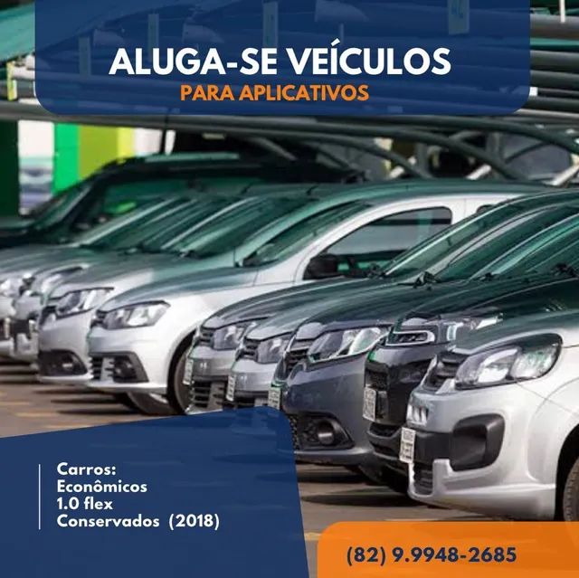 ALUGUEL /ALUGO CARRO PARA APP UBER, 99 e OUTROS