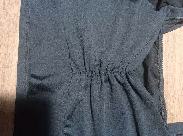 Croped com manga em tule - Foto 4