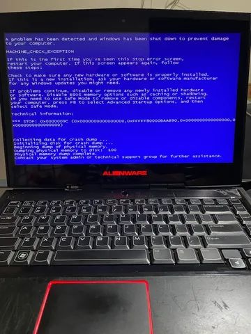 Notebook Dell Alienware M14xR1