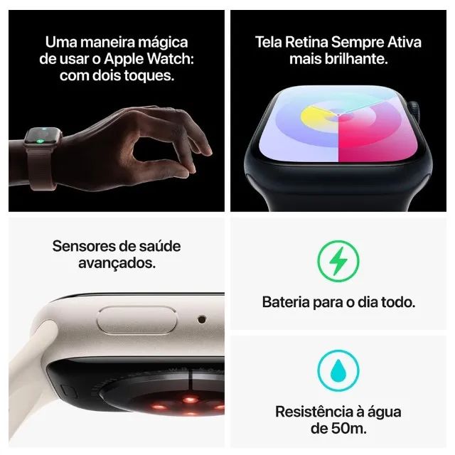 Apple Watch Série 8 ULTRA - Aparelho lacrado com 1 ano de garantia Apple