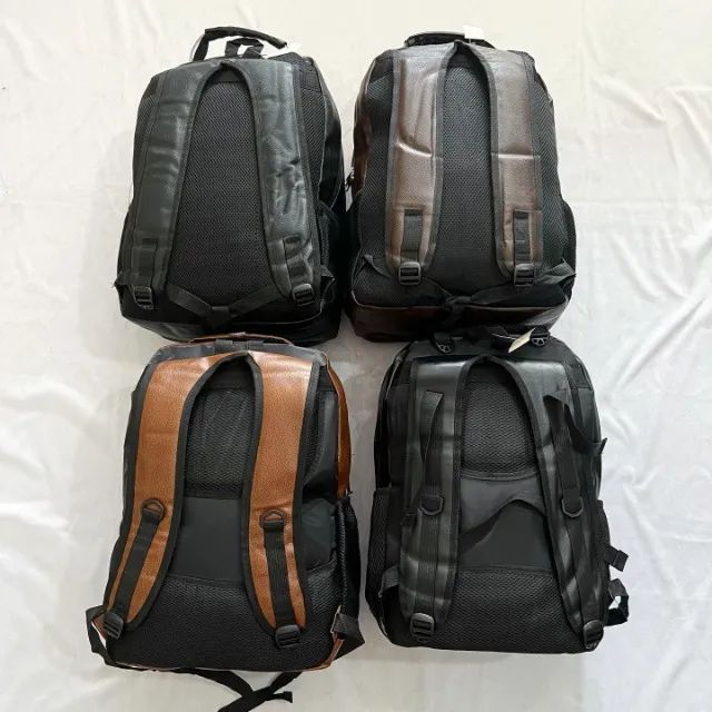 Mochila Executiva de Couro Premium Reforçada Cabo de Aço  - Foto 4
