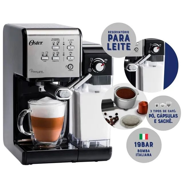 CAFETEIRA PRIMA LATTE II DA OSTER 