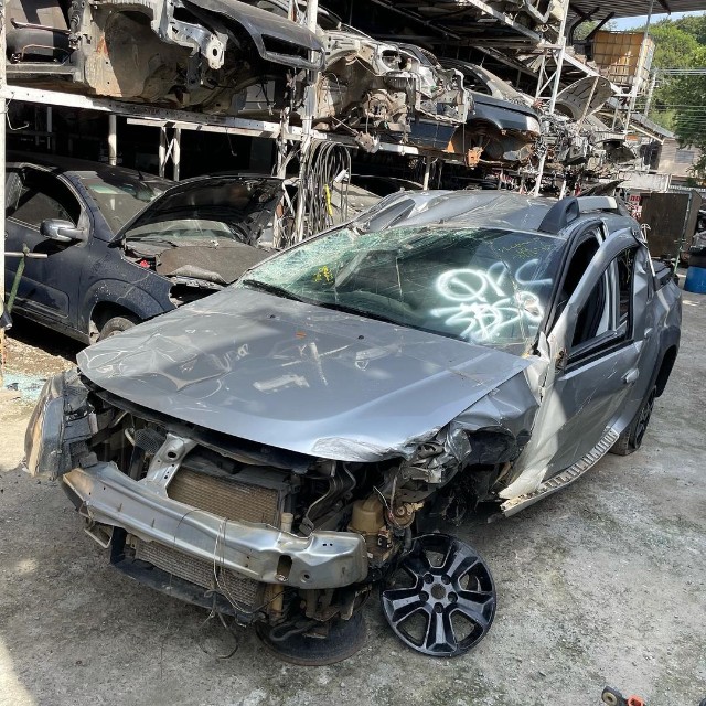 Renault Oroch 2.0 2019 Airbag Retrovisor Parachoque Lanterna Farol Porta Motor Sucata  - Foto 3
