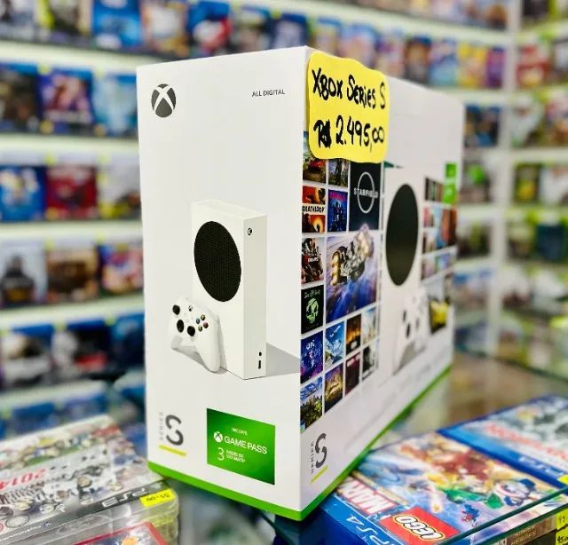 Xbox Series S Novo, Caixa Lacrada, 1 ano de Garantia Brinde 3 Meses de Game  Pass - Videogames - Bonfim, Campinas 1256509583